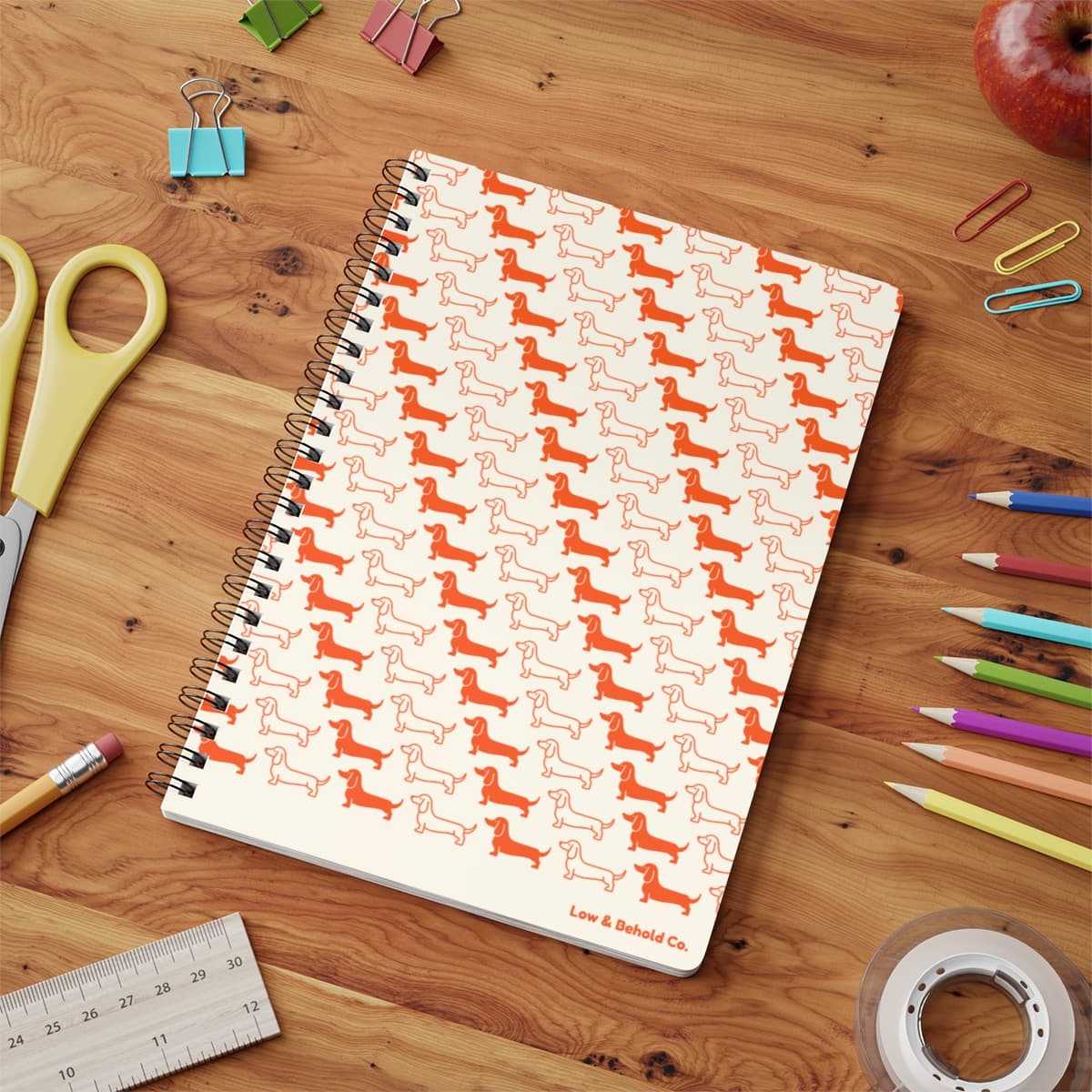 Dachshund Pattern Notebook