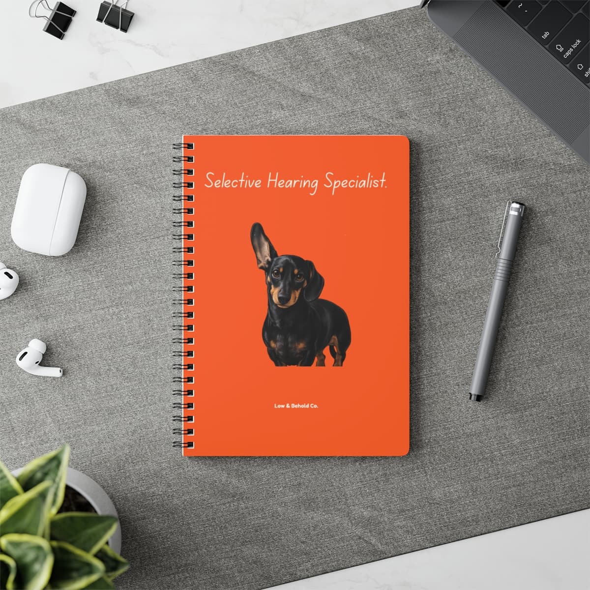 "Selective Hearing Specialist" Notebook
