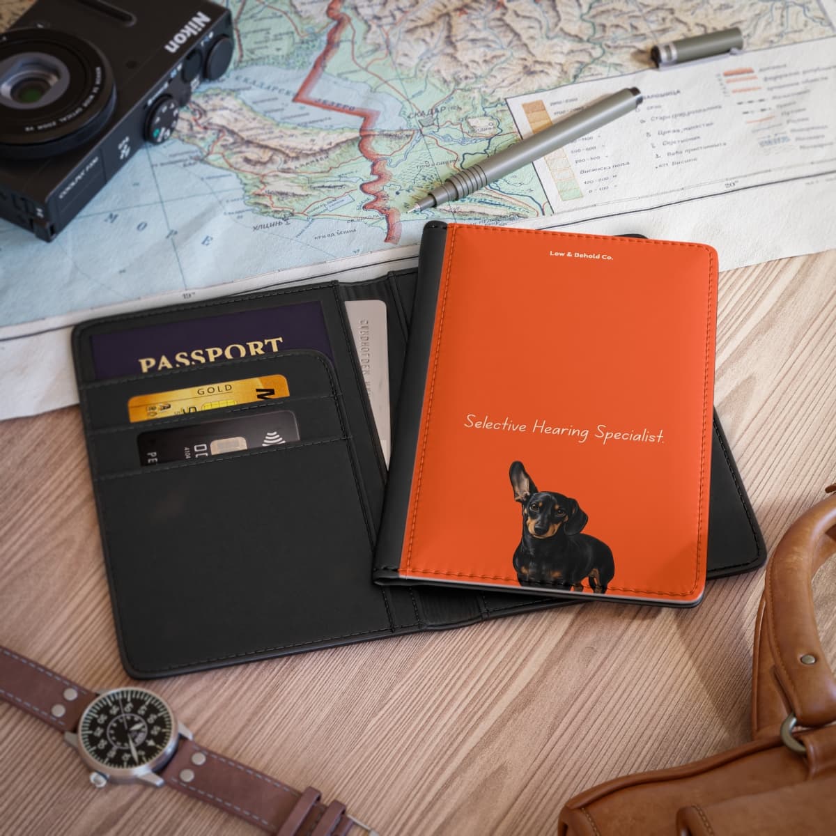 "Selective Hearing Specialist" Passport Cover